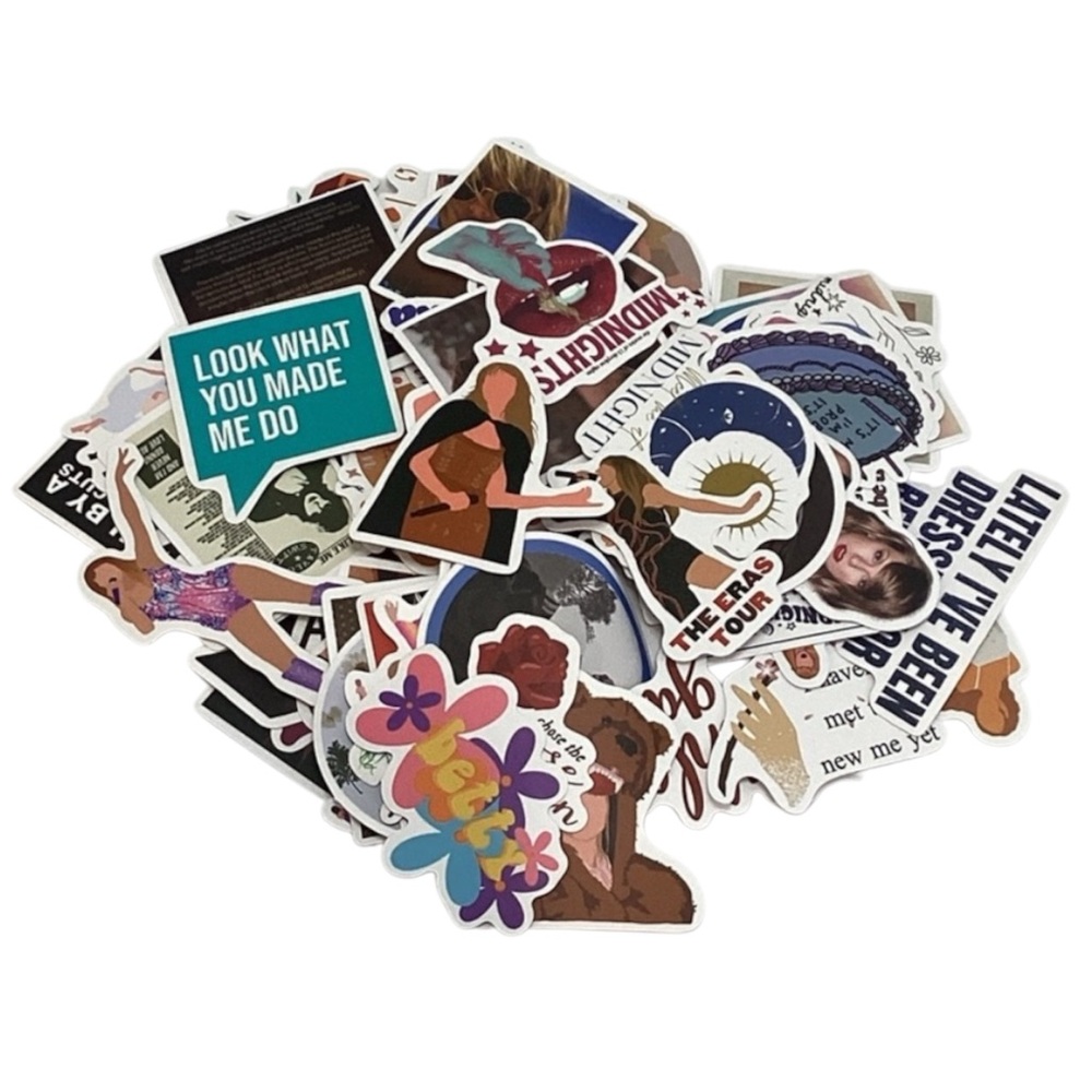 💚 FREE with any purchase ⭐️ Taylor Swift Assorted Sticker - Bundle of 100
